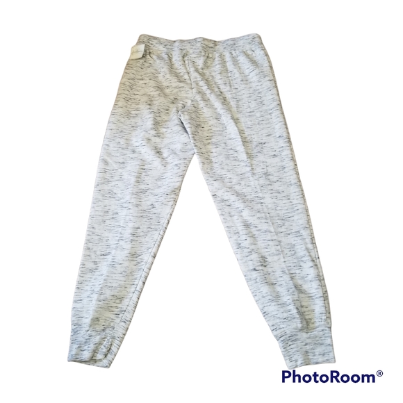 NWT J. America 8675 White Heathered Melange Fleece Jogger Pant. Women's XL - Picture 4 of 10